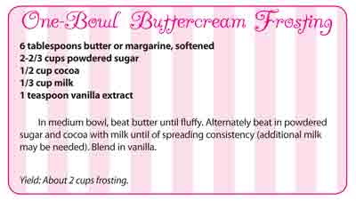 One-Bowl Buttercream Frosting